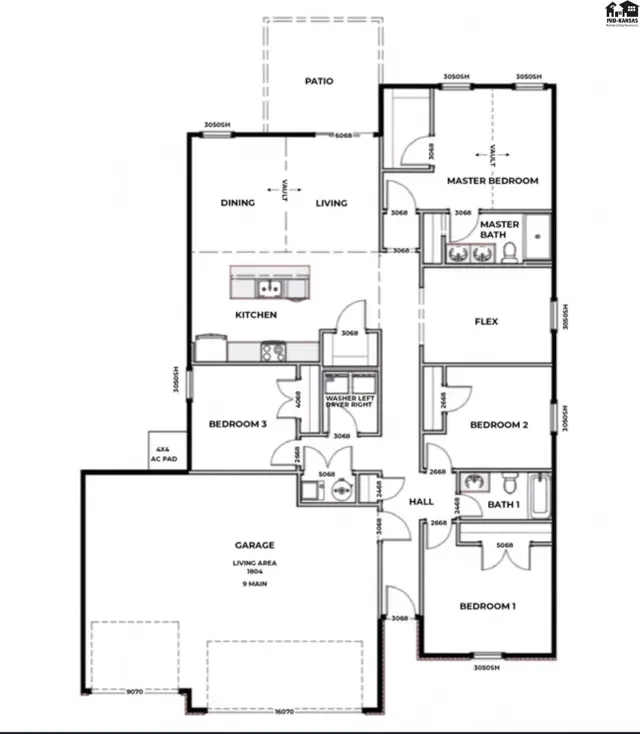 Photo of 4104 Ridgewood Dr., Hutchinson, KS