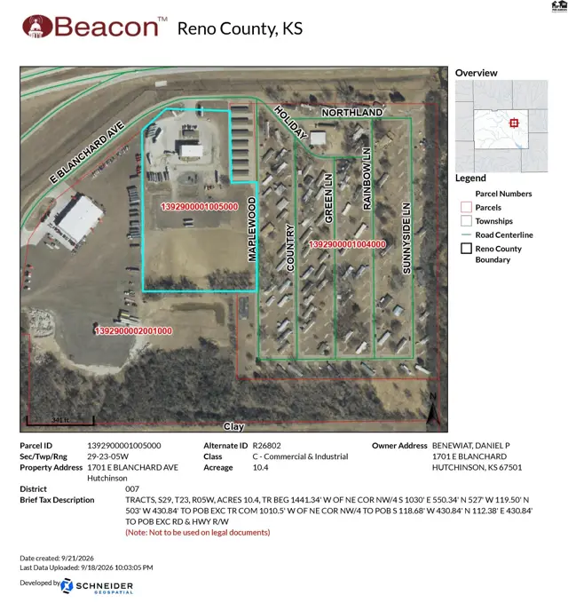 Photo of 1701 E Blanchard Ave, Hutchinson, KS