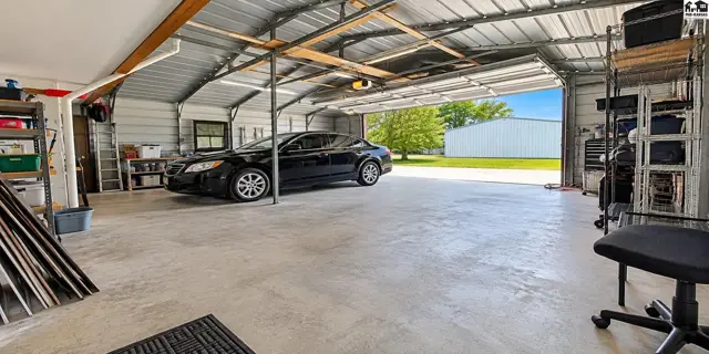 Two car garage for main house