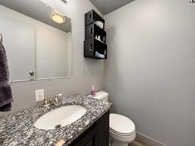 Half Bath off laundry room and Kitchen